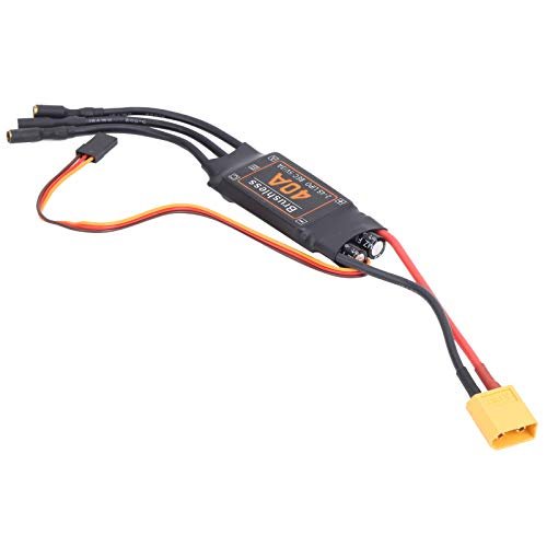 Fydun 40A Brushless ESC with 5V 3A BEC Output for Seagull RC Airplanes Speed Controller Accessory
