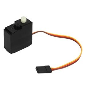 RiToEasysports 3 Wire 17G Digital Mini Servo for SCY 16101 16102 16103 7.4V Nylon Gear