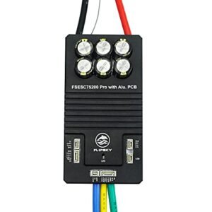 FLIPSKY 75200 Pro 84V High Current Aluminum PCB VESC for E Skateboard Ebike Scooter Robot