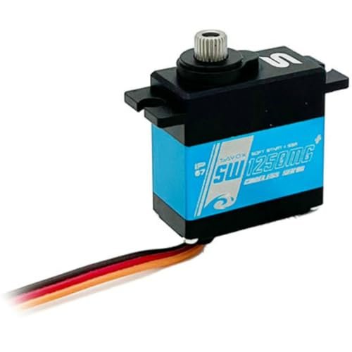 Savox SW1250MGP Waterproof Premium Mini Digital Servo Soft Start 0.10sec 111.1 oz in Torque