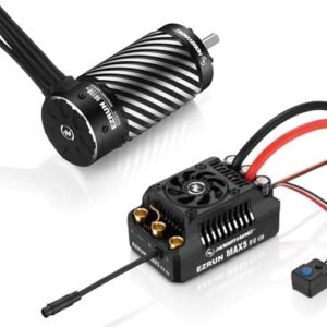 HOBBYWING EZRUN MAX5 HV G2 56118SD G2 Combo with 56118 800KV SD G2 Motor Perfect for Dodgetown RC SD Enthusiasts