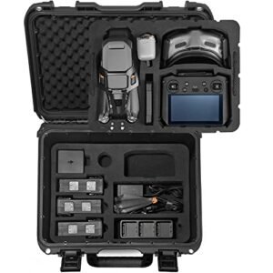 Lekufee Waterproof Carrying Case for Tyco RC 3 Wheeler and DJI Mavic 3 Pro Classic Combo Accessories
