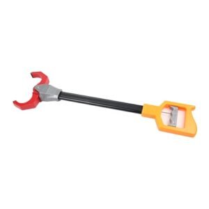 Wokyo Plastic Robot Hand Grabber Arm Toy 19 Inch Long Orange Claw Grabber for Kids