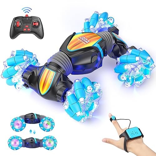 MAMPO RC Willey Damaged Furniture Gesture Sensing Stunt Car 2.4Ghz Remote Control 360° Flips Off Road Vehicle for Kids