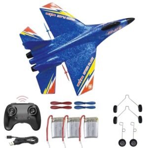 SkyRider RC Bush Plane RTF 2.4Ghz Remote Control Ready to Fly Durable EPP Foam Aircraft for Beginners and Enthusiasts
