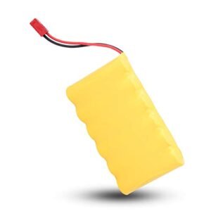 JERYS RC Car Battery, 7.2V 400MAH 2PCS RC Car Accessories for Outdoor