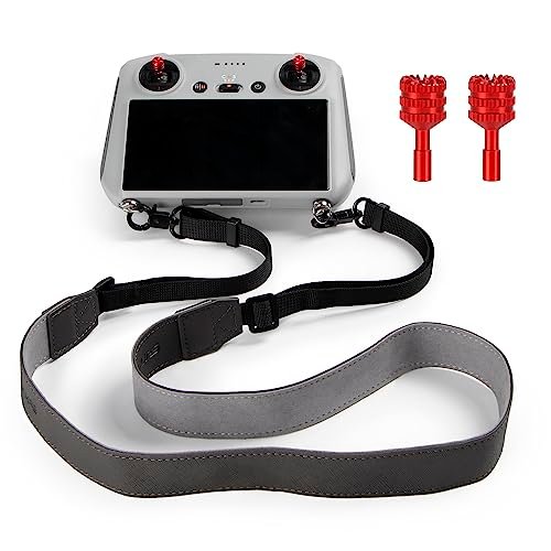BEHORSE RC Semi Truck and Trailer for Adults Accessories Lanyard Neck Strap and Joysticks for DJI RC RC 2 Controller