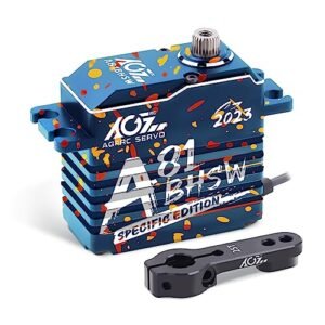 AGFRC 35KG Waterproof High Torque Brushless Servo Motor for Orca RC Boat 1/8 1/10 Scale Models A81BHSW 2023 Special Edition