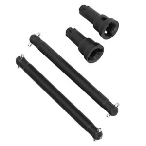 BlitzRCWorks RC CVD Drive Shaft 2Pcs Dogbone Set for SCY16101 16102 16103 16201 1/16 Scale RC Cars Black