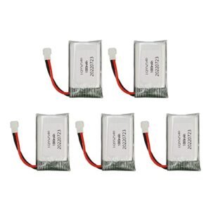 5PCS 3.7V 1000mAh Li Battery, 952540 RC Drone Battery Rechargeable Lipo Battery for Syma X5 X5C X5SC X5SW TK M68 CX 30 K60 905 V931 RC Quadcopter