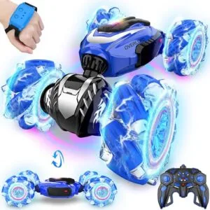XSpeed RC Off Road Body Gesture Sensing Stunt Car 4WD 2.4Ghz Remote Control Toy for Kids Boys Girls Ages 6 7 8 9 10 11 12 Years