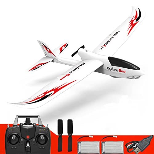 Fancemot RC Airplanes, Ranger600 RC Plane Glider Ready to Fly, 2.4GHz 23.62" Wingspan Remote Control Plane with Xpilot Stabilizer, Excellent Glider Performance for Adults