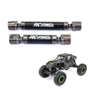 RCAWD 2pcs Center Driveshafts Slider Drive Shafts 66 76mm 84 105mm for RC 1 18 Axial UTB18 Capra Upgrade Parts Black Perfect for RC Boats Parts
