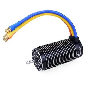 KingVal Replacement 4082 1720KV Brushless Motor with 5mm Shaft Diameter RC Car Motor Turns Explained for 1/8 Scale Models