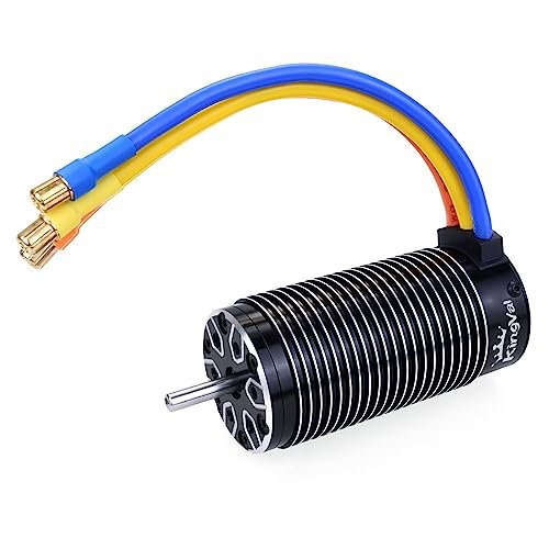 KingVal Replacement 4082 1720KV Brushless Motor with 5mm Shaft Diameter RC Car Motor Turns Explained for 1/8 Scale Models