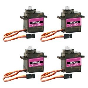 MG90S 9g Micro Servo Motor Metal Gear for RC Plane Plan Robot Car and Arduino Projects