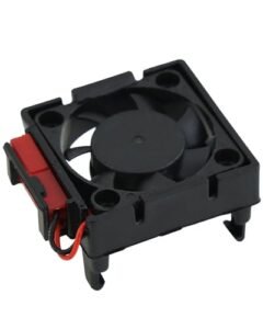 RCMYou VXL 3S ESC Cooling Fan Heat Sink Upgrade for Nitro 4x4 RC Truck Models Including Slash Stampede Rustler Bandit VXL High Velocity Fan Heatsink Replacement 3340 Black