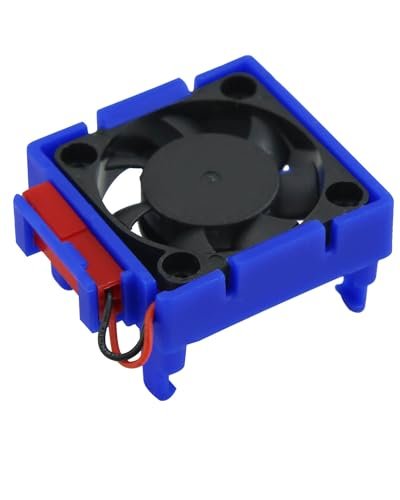 HopsupRC VXL 3s ESC Motor Cooling Fan Upgrade for Brushless Motor RC Car 4x4 Models Slash Rustler Stampede