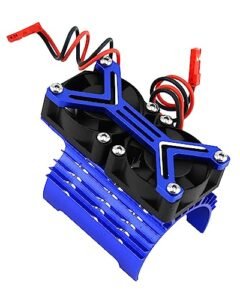 RCM You 30mm 20000rpm Brushless Motor Cooling Fan with Metal Heatsink Optimized for KV Rating on Brushless RC Motor Navy Blue