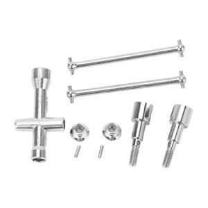 VGEBY RC Plane Unboxing Steel Rear Drive Shaft Dogbone Set for SCY 16101 16102 16103 16201PRO 1/16 RC Car