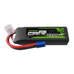 OVONIC 3s Lipo Battery 80C 2200mAh 11.1V for RC Dually Truck with Boat Trailers and Other Vehicles