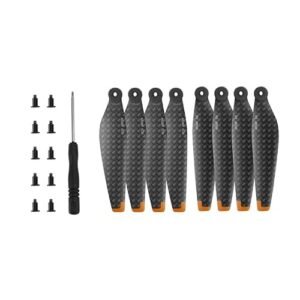 8 Pcs Mini 3 Propeller 6030F Carbon Fiber Propeller Low Noise Wing Blade Accessories for DJI Mini 3