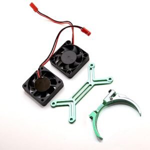 Mesimsple 56 58mm 15000rpm Motor Cooling Fans for 1/5 $100 RC Cars Series Motor Heatsink Fan Upgrades Parts