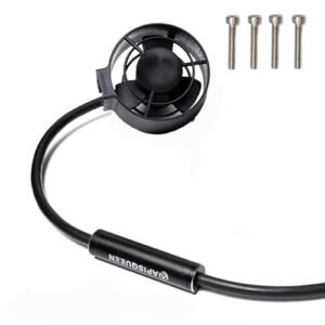 ApisQueen 1.3kg Thrust 12-16V U2 Mini Underwater Thruster,with Bi-Directional Waterproof ESC,130W Brushless Motor Screw-Propellers for Boats, ROV,Underwater Vehicle,Diving (CCW)