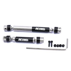 RCAWD Center U Joint Drive Shaft for Hobby Plus CR 18P Rock Van T Hunter Trail Hunter Upgrades 45 60mm 65 78mm Front Rear Axle Shafts Parts Black at Hooked Hobby Rc Longview Wa