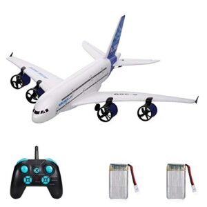 ERYUE A380 2.4G RC Airplane Flying Wing RC Plane Plans with LED Searchlight 3CH for Beginner EPP Foam Fixed Wing Remote Control Aircraft Model
