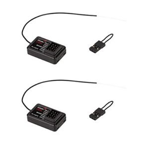 ERYUE 2pcs TG 3 2.4G 3CH RC Receiver for Oil Skimmer RC Boat Compatible with TG3 AX5S Transmitter