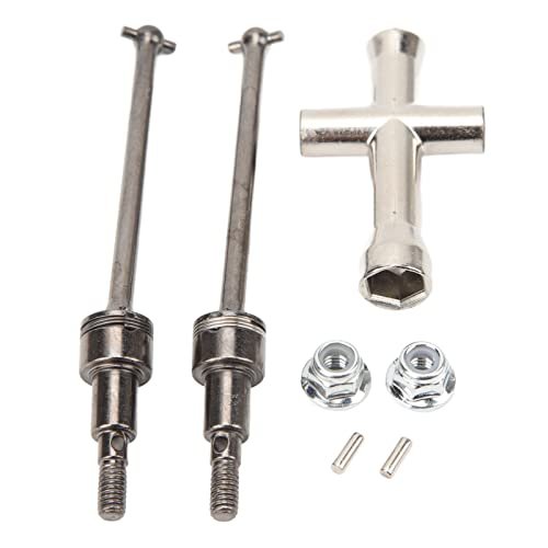 High Performance Metal Front Drive Shaft CVD for 16101 16102 16103 16201 1/16 RC Dragster Plans Upgrade Parts