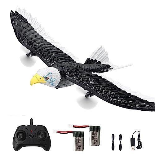 GoolRC Eagle 63 RC Plane FX651 2 Channel 2.4GHz Remote Control Airplane with 6 Axis Gyro Stabilizer and 2 Batteries
