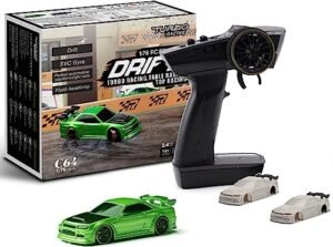 CALLPHA Turbo Racing 1 10 Scale RC Body Drift Car with Gyro Mini Full Proportional RTR 2.4GHZ Remote Control and Replaceable Shells