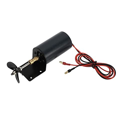 GLOGLOW 545 50T Brush Motor RC Underwater Thruster for Mud Duck RC Plane Plans and Duck Boats CCW