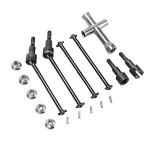 SCY Steel Front Rear CVD Driveshaft Set Replacement Parts for A959 RC Car Parts 1 16 Scale