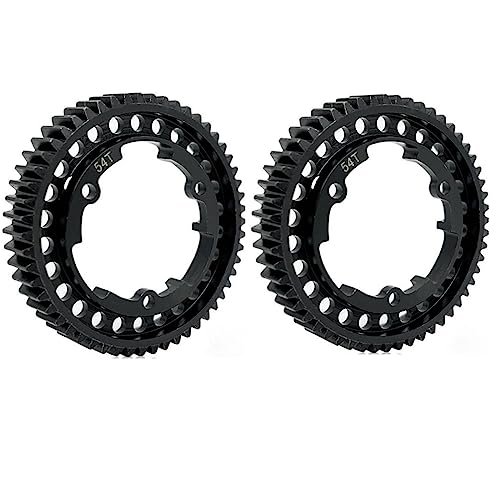 2pc Harden Steel 54T Main Spur Gear 1 Mod M1 for 1 5th Scale RC Parts Traxxas Xmaxx E Revo2.0 Maxx Xo 1 6449 Upgrade