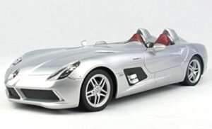 PowerTRC 1/12 Scale Remote Control Mercedes Benz SLR RC Electric Sport Hobby Racing Car Model for Boys Girls and Adults in Black