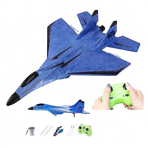 2023 SU 35 RC Airplane with Jet Engine USB Rechargeable Wireless Remote Control Foam Plane for Adults and Kids