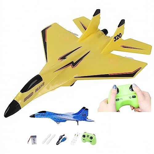 2023 SU 35 RC Remote Control Plane with Jet Engines for RC Planes USB Rechargeable Outdoor Foam Fighter Jet Toy for Adults