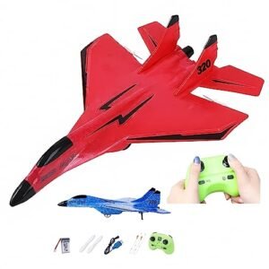 2023 SU 35 RC Planes Jet Wireless Remote Control Airplane Toy With Lights USB Rechargeable Outdoor Foam Fighter Glider For Adults And Kids