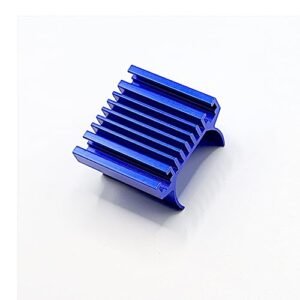 Mesimsple RC Helicopter Alloy Structure Cooling Fans for 1/18 TRX4M Motor Heatsink Upgrades
