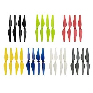 MOONZON 28PCS 7 Color Propeller Blades for DJI Tello RC Penguin Quadcopter Drone Spare Parts