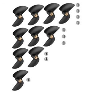 FT009 RC Racing Boat Mods 10pcs Brushless Tail Propeller Kit High Performance Upgrade