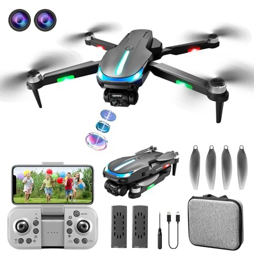 MUMAIS CLUB RG100PRO Motor Foldable Drone with 4K HD Dual Camera Explore When Was the First RC Quadcopter Made for Adults and Beginners