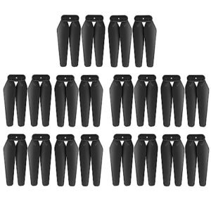 MOONZON 20PCS Propeller Blades Compatible with ifo rc plane E88 E88PRO E88MAX E525 E99 E99PRO P1 P5PRO K3 S1 P8 BD101 RC Drones