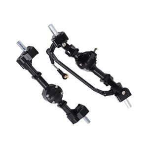 Qiilu C24 Metal Axle Upgrade Kit for F 16 Fighting Falcon RC Jet and Wpl B14 B24 C14 C24 C34 C44 Models