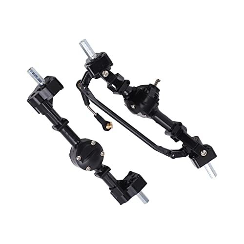 Qiilu C24 Metal Axle Upgrade Kit for F 16 Fighting Falcon RC Jet and Wpl B14 B24 C14 C24 C34 C44 Models