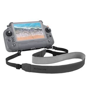 Rantow RC PLUS Controller Adjustable Neck Strap Leather Sling Belt Lanyard Necklaces Compatible with DJI Inspire 3 / AGRAS T20P T25 T40 T50/ Matrice 30 30T Drone Remote Controller