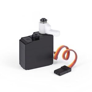 HAIBOXING 1 16TH Scale RC Car Spare Parts 3 Wire Servo for Brushless Version and Servo Saver Assembly Apply for RC Willey Credit